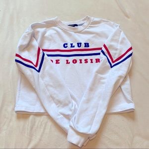 Forever 21 Cropped Sweatshirt